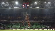 Galatasaray fans derby fenerbahce display